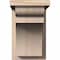 Ekena Millwork Yorktown Smooth Corbel w/Backplate, Douglas Fir, 7 1/2"W x 12"D x 12"H COR08X12X12YOR01SDF - alternate 2